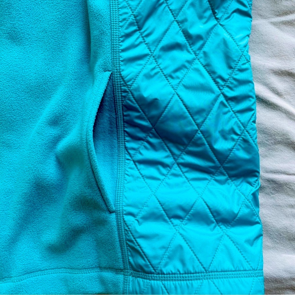 Talbots Turquoise Fleece Jacket - Picture 4 of 5